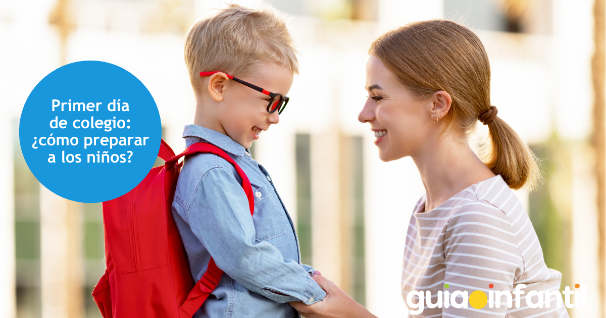 Primer día de colegio: ¿cómo preparar a los niños?