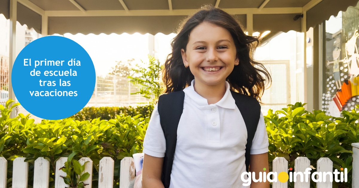 Vuelta al cole: el primer día de escuela tras las vacaciones