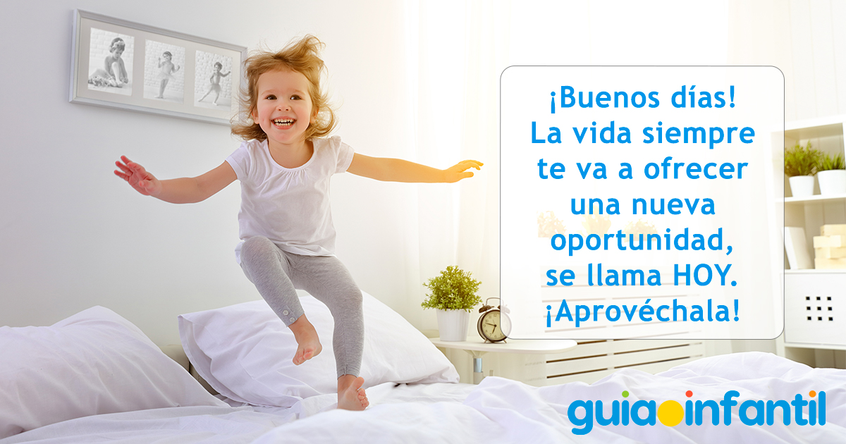 Postal para desear los buenos días