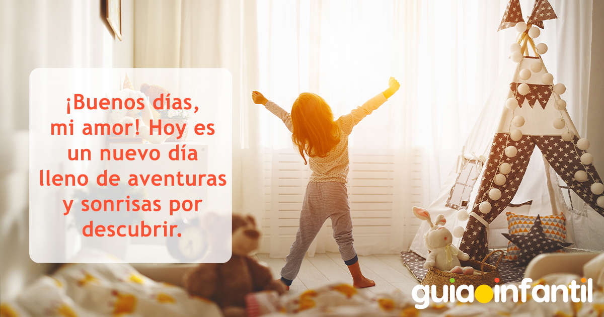 Tarjeta para desear un buen día