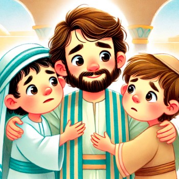 Cuento corto sobre la historia bíblica de José y sus hermanos para niños