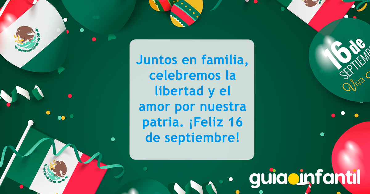 Frases de familia por el 16 de septiembre