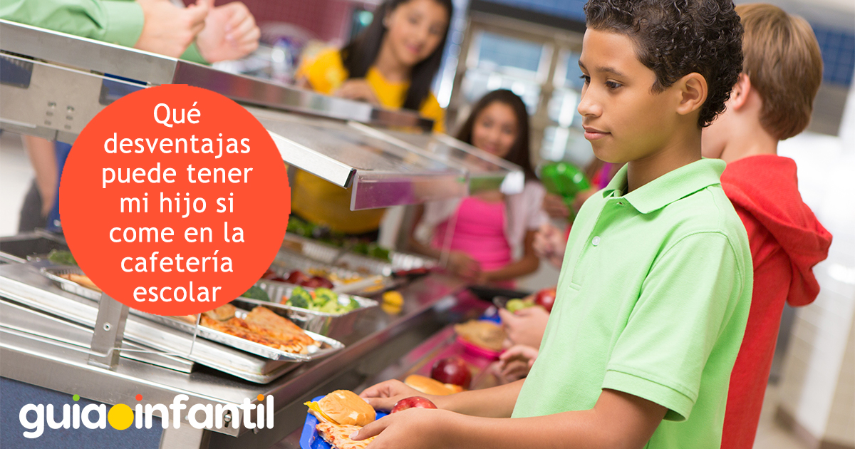 Desventajas del comedor escolar para los niños