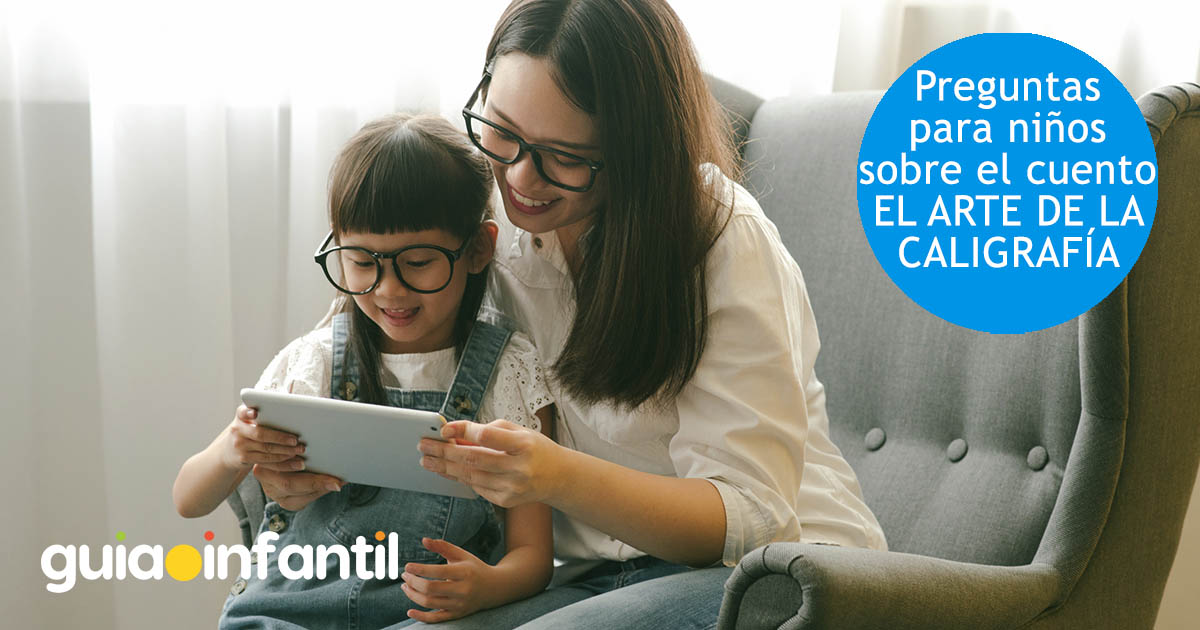 preguntas sobre cuento El arte de la caligrafia
