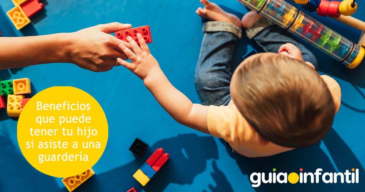 Beneficios de que los bebés vayan a la guardería