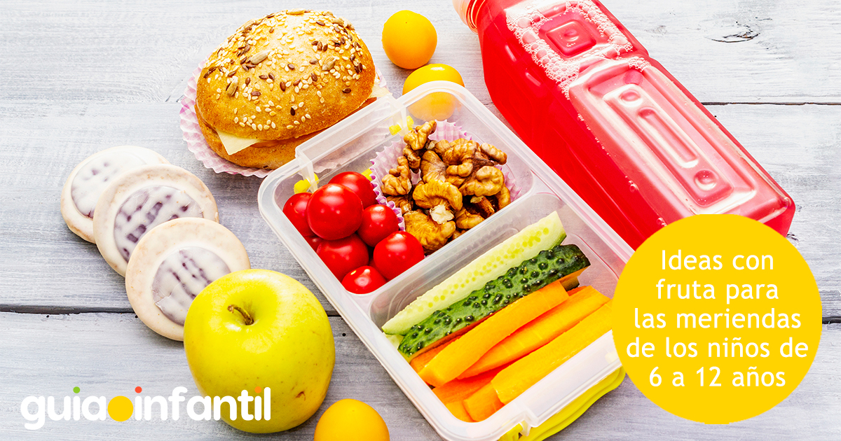 Ideas de meriendas con fruta