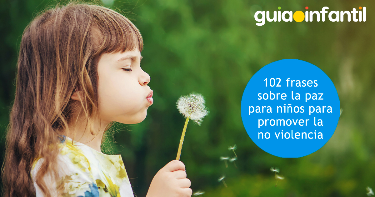Frases de la paz para niños