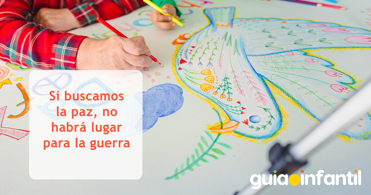 Postal de paz y guerra