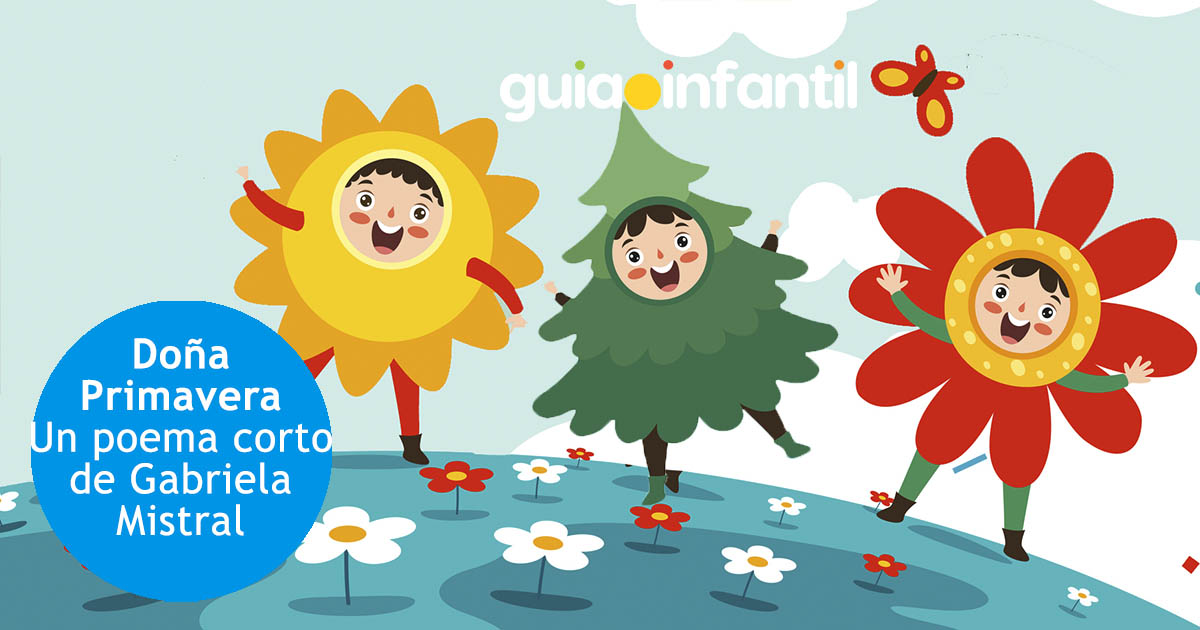 poema Doña Primavera para niños
