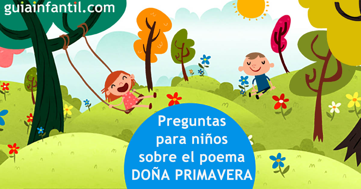 El poema de Doña Primavera de Gabriela Mistral