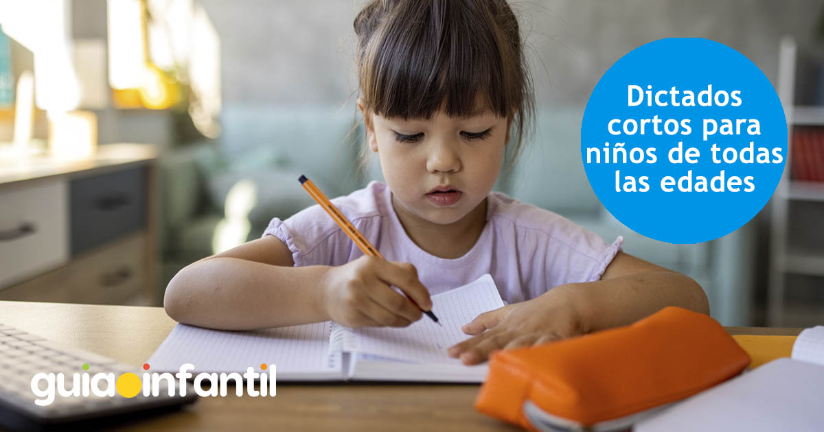 dictados para niños según la edad