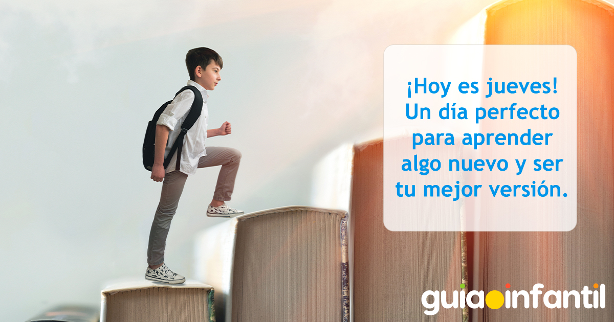 Palabras de jueves para los niños
