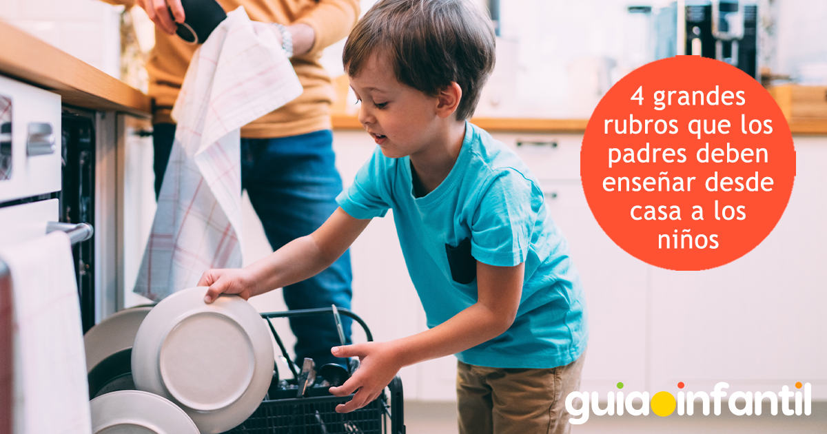 Temas para enseñar a los niños desde casa