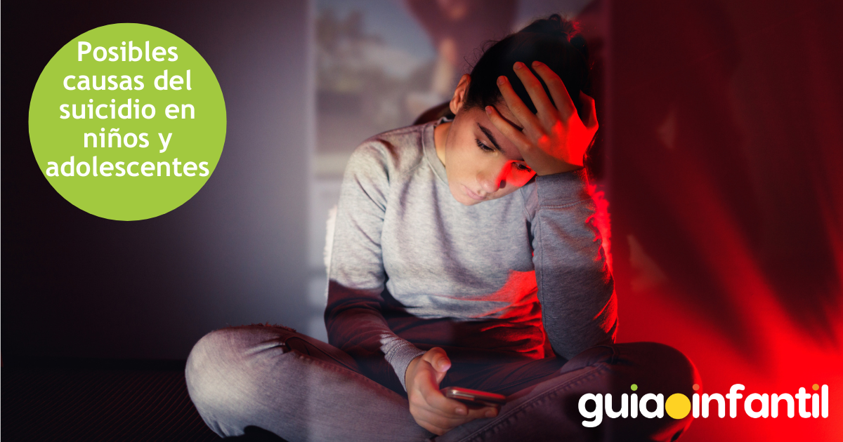 Posibles causas del suicidio en niños y adolescentes
