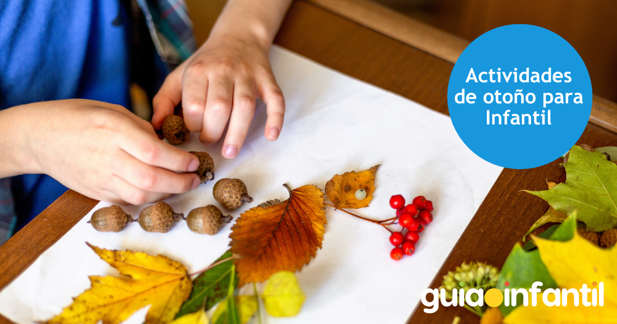 Actividades sobre el otoño para niños de Infantil