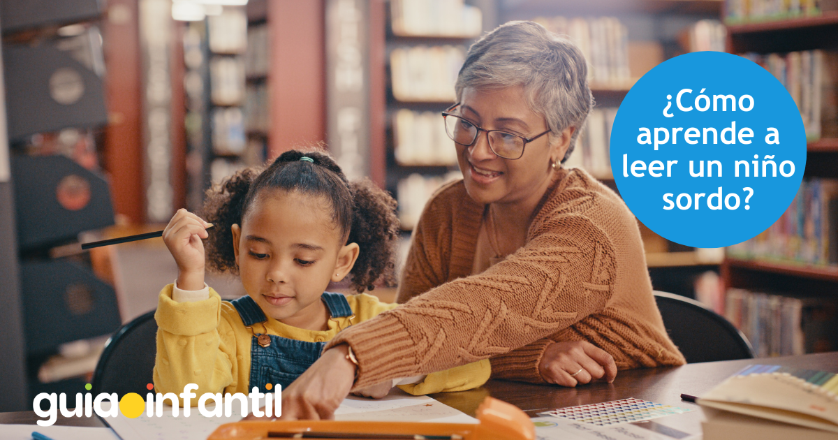 ¿Cómo aprende a leer un niño sordo?