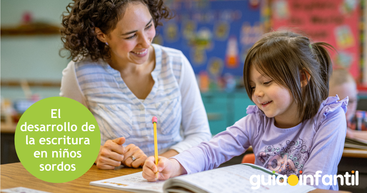 El desarrollo de la escritura en niños sordos