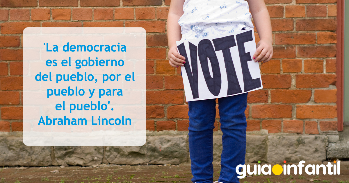 Frases sobre la democracia para los niños