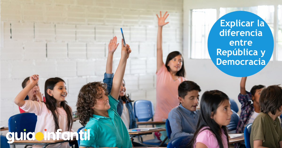 Explicar la diferencia entre República y Democracia a los niños