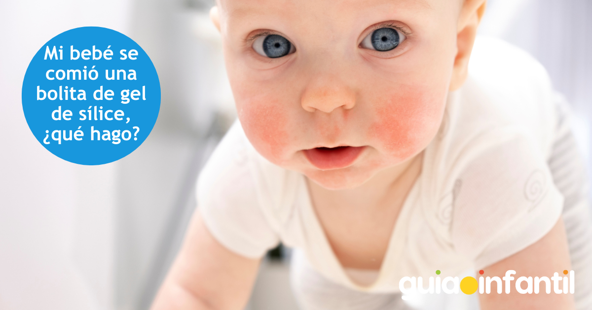 Mi hijo se ha comido una bola de gel de sílice, ¿qué hago?