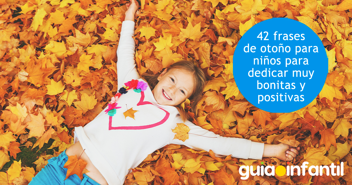 Frases positivas de otoño para niños
