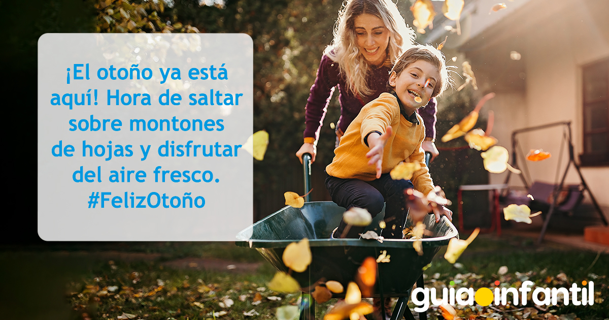 Mensajes de otoño para los niños