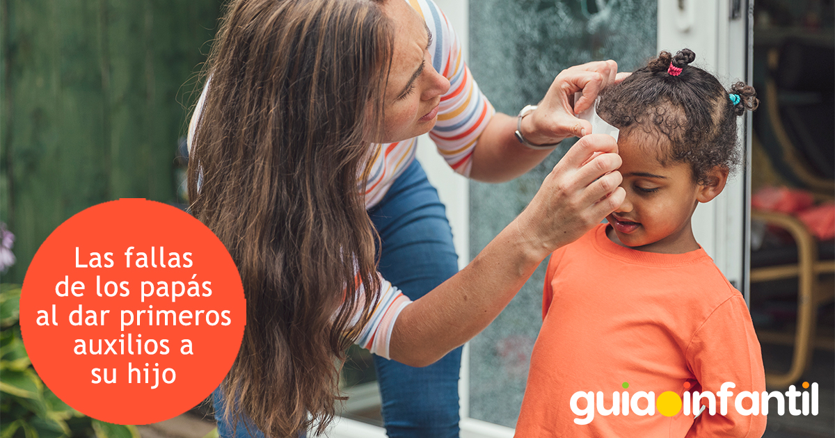 Fallas de los papás al dar los primeros auxilios