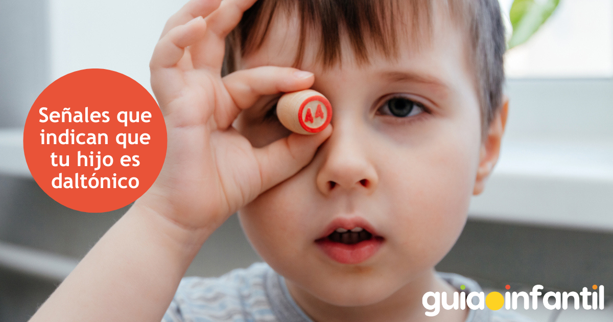 Señales que indican que tu hijo es daltónico