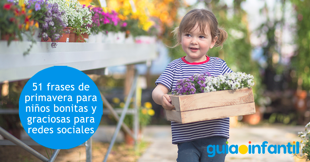 Frases de primavera para los niños