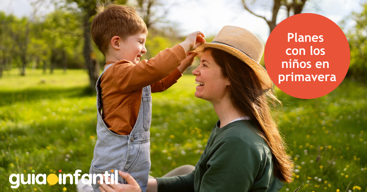 Planes con los niños en primavera