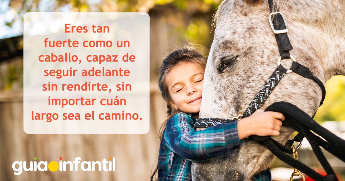 Frases de caballo para niños