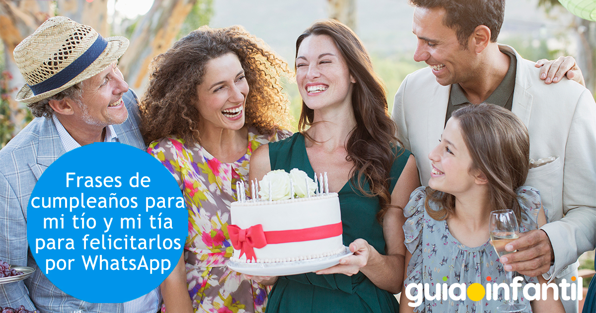 Frases de cumpleaños para los tíos favoritos