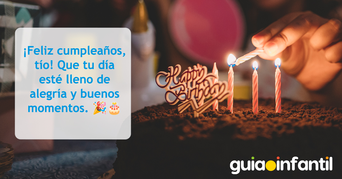 Felicitar a un tío por su cumpleaños