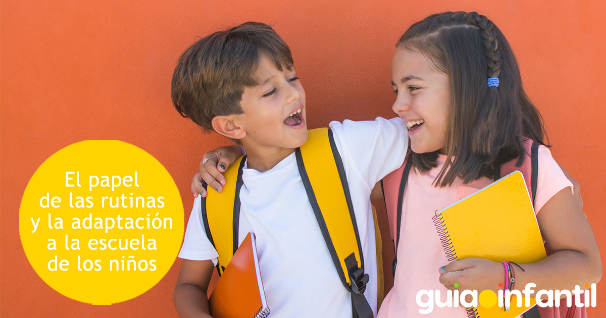Rutinas para los niños en el regreso a la escuela