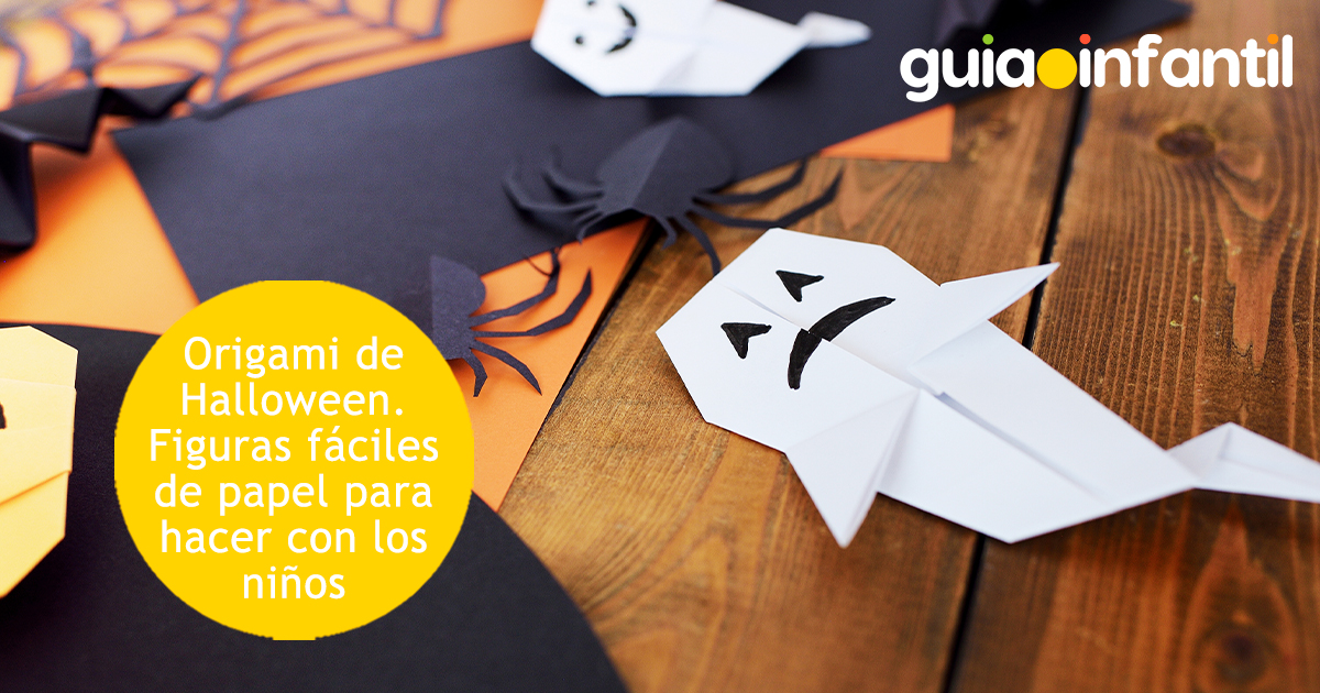 Origami de Halloween para niños