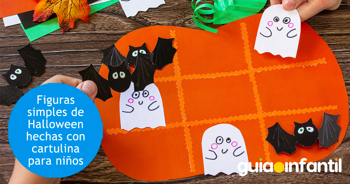 Figuras de cartulina de Halloween