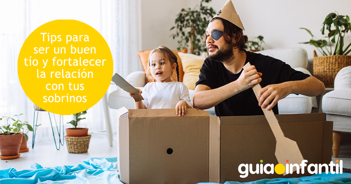 Tips para ser un buen tío para los niños