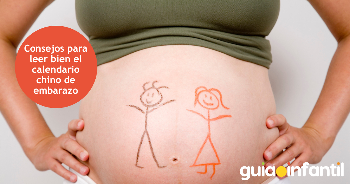 Cómo interpretar el calendario chino del embarazo