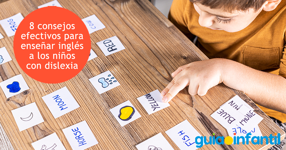 Consejos para enseñar inglés a niños disléxicos