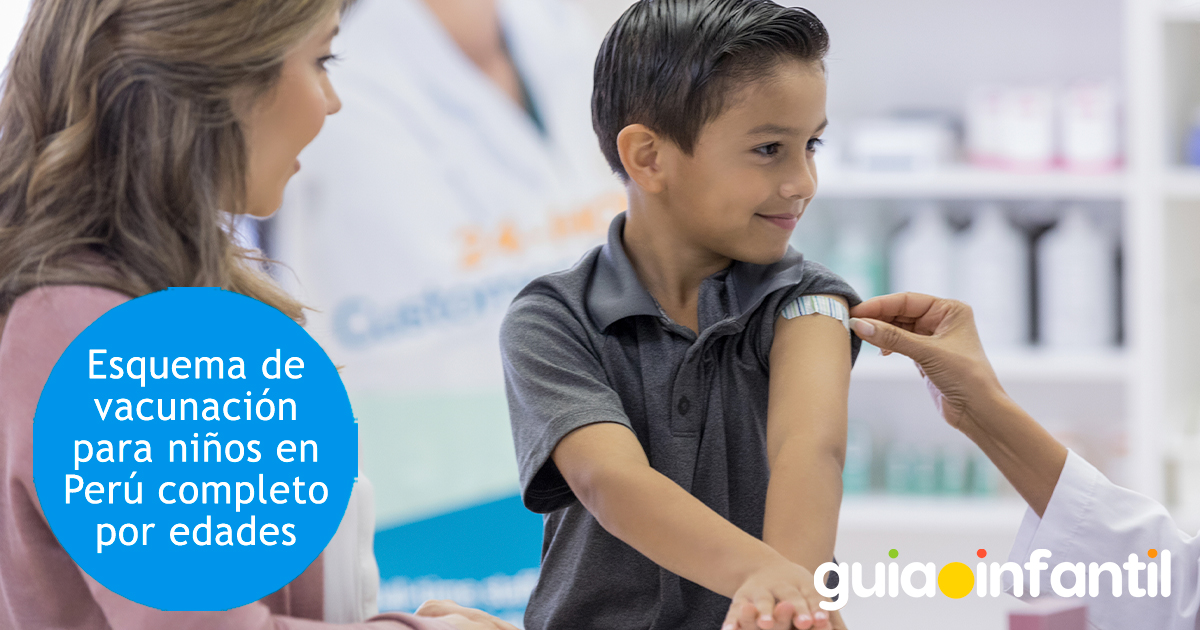 Esquema de vacunas en Perú para niños