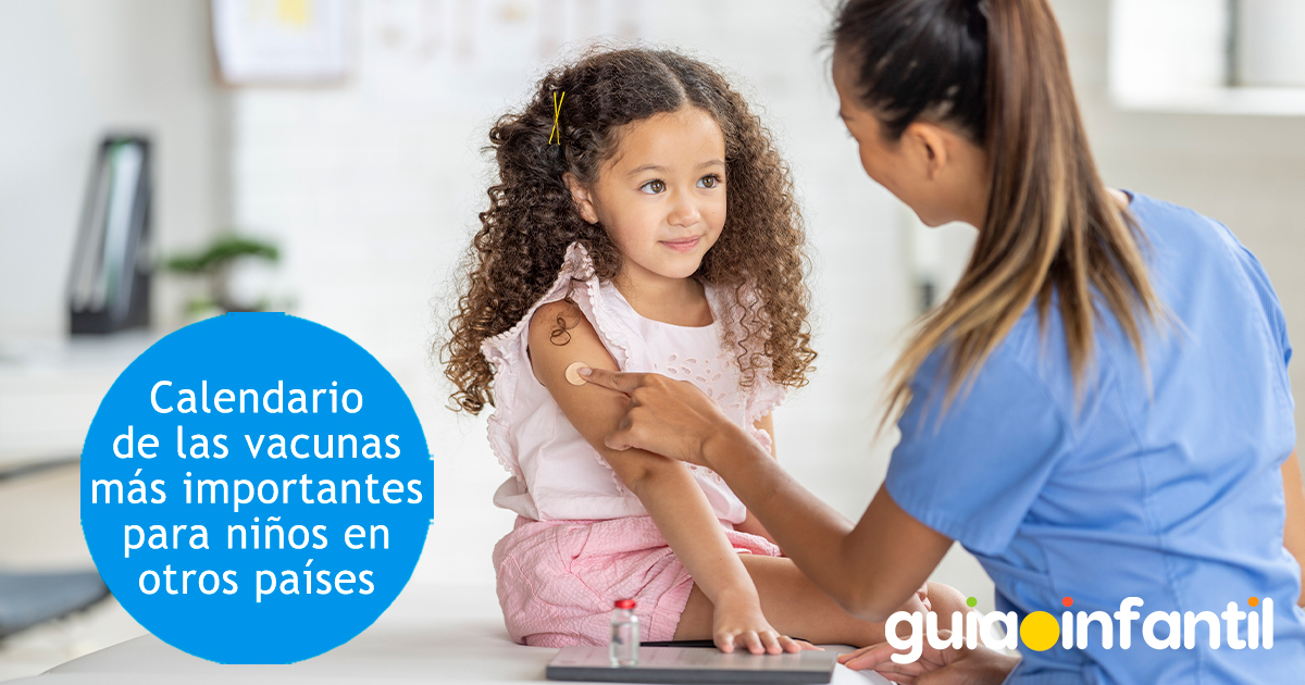 Calendario de vacunas para niños por países