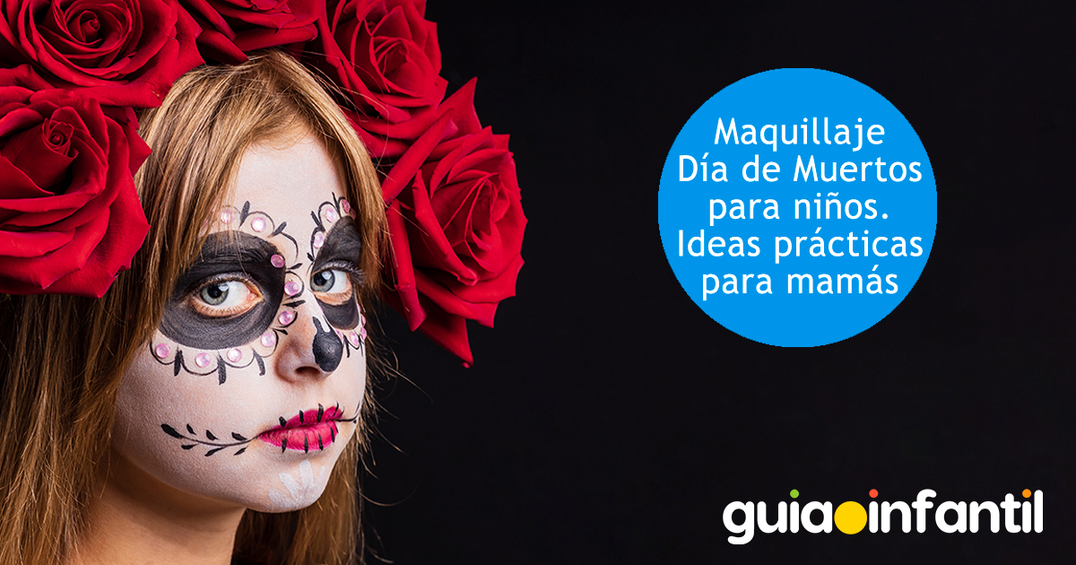 Maquillaje de Catrina para niños