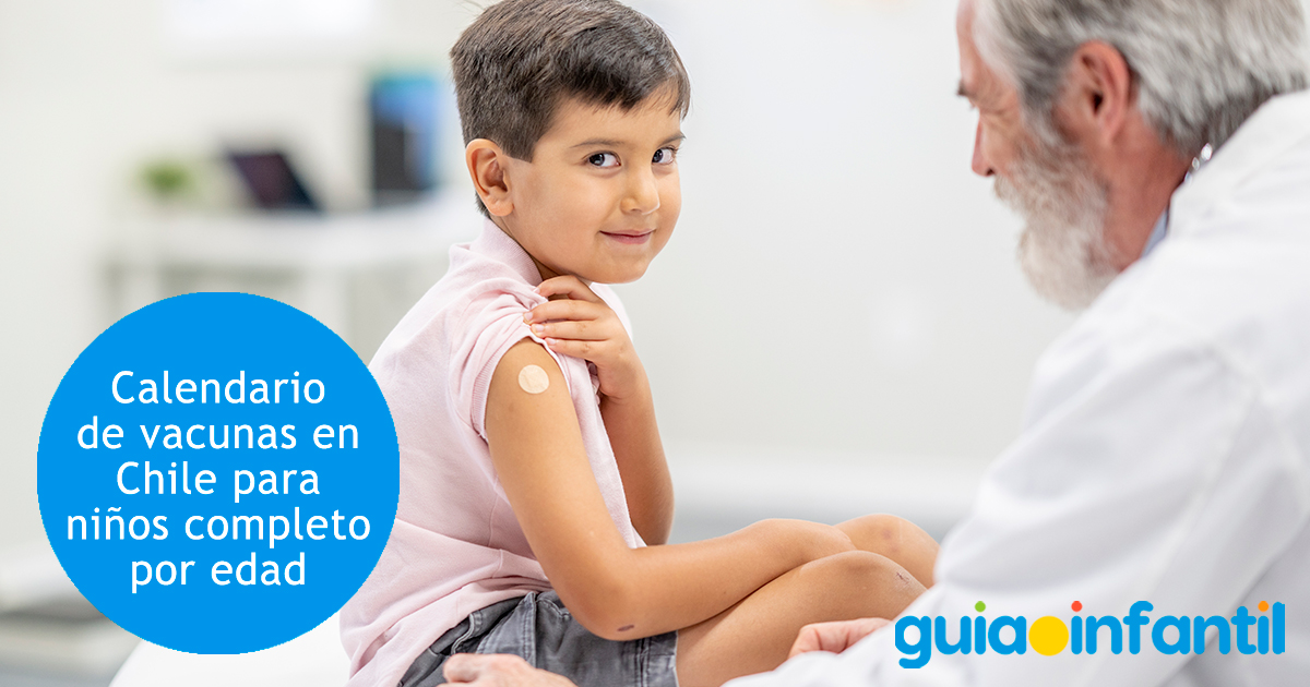 Calendario de vacunas para niños en Chile