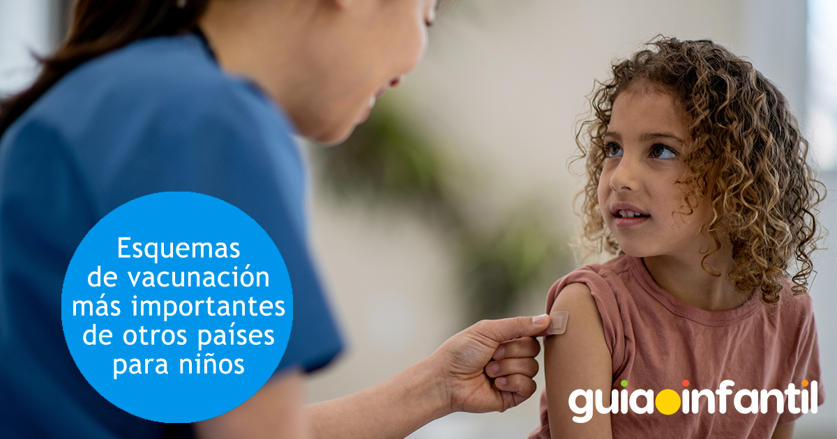 Esquema de vacunación para niños de otros países