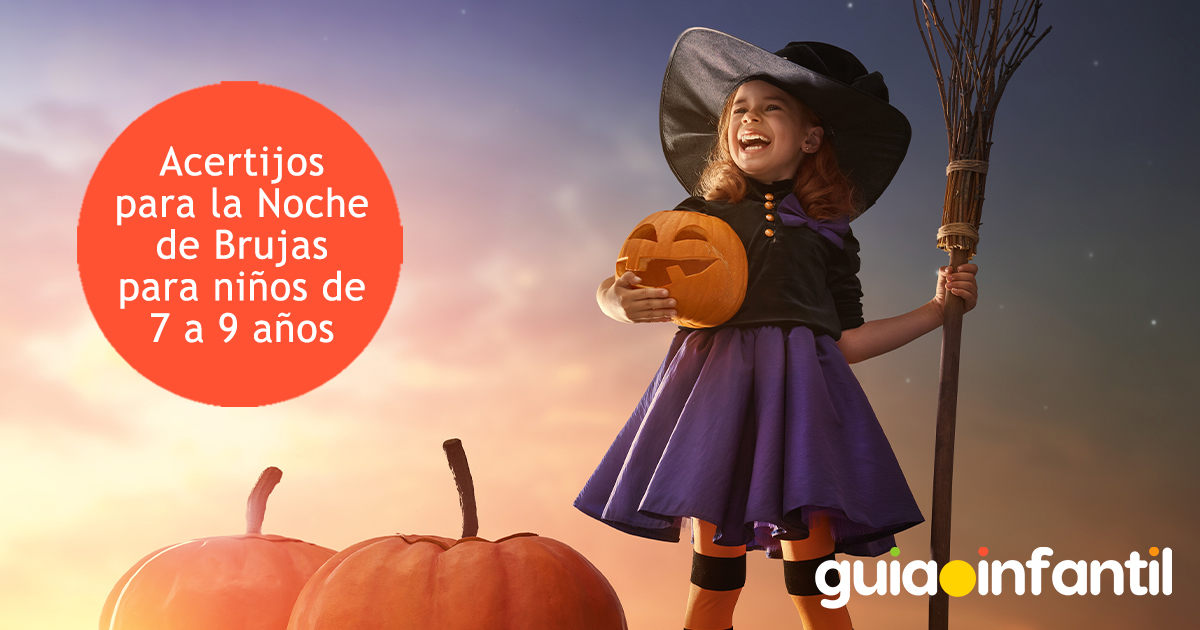 Acertijos de Halloween para niños