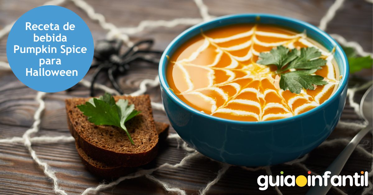 Receta de bebida Pumpkin Spice para Halloween