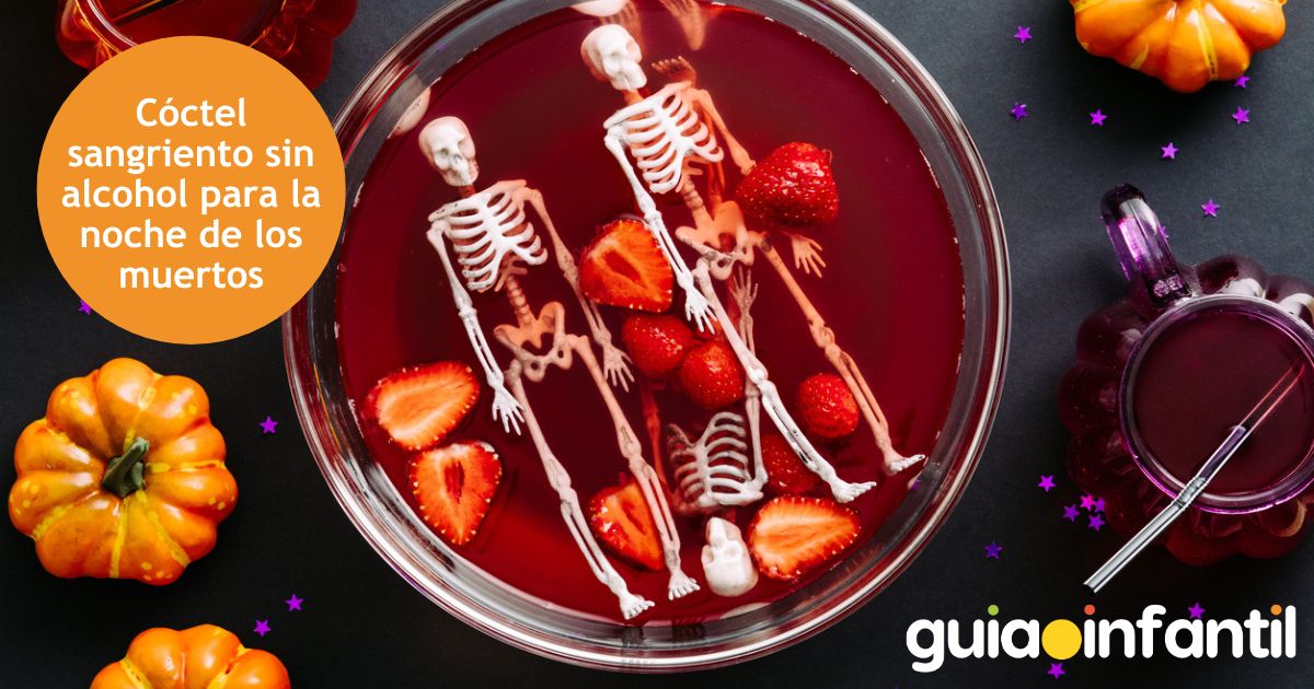 Recetas de cóctel sin alcohol para los niños en Halloween