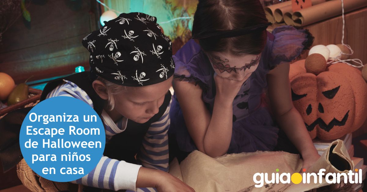 ¿Cómo organizar un escape room de Halloween para niños en casa?