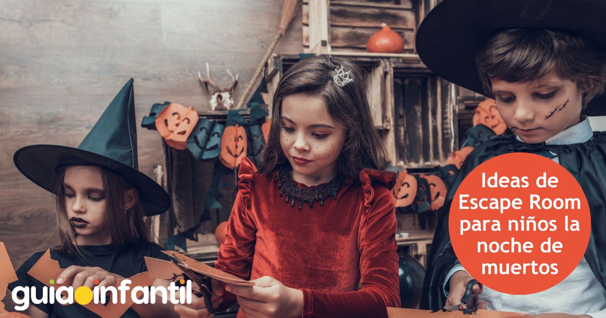 Ideas para un escape room en la noche de muertos con los niños