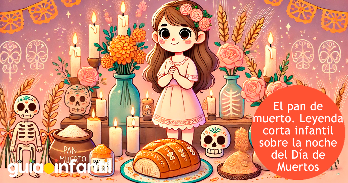 Leyenda del pan de muerto para niños